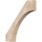 Ekena Millwork 5 1/2"W x 36"D x 40"H Westlake Smooth Knee Brace, Douglas Fir BRC06X36X40WTL00SDF - alternate 1